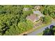 Aerial view of house and surrounding area, showcasing the property's location and neighborhood at 11 York Trce, Cartersville, GA 30121