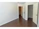 Bright bedroom with hardwood floors and access to bathroom and closet at 2986 Ashlyn Pointe Dr, Atlanta, GA 30340