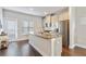 Modern kitchen with granite countertops and stainless steel appliances at 1405 Attwater Dr, Atlanta, GA 30316