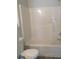 Clean bathroom with tub shower combo at 3475 Washington Rd, Atlanta, GA 30344