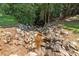 Small creek with rock bed and bordering trees at 3112 Highway 155 N, Mcdonough, GA 30252