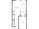 First floor plan showing living room, kitchen, and garage at 4106 Dahlgreen Way, Decatur, GA 30032