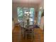 Charming breakfast nook with an oval table and four chairs at 2631 Gladstone Ter, Woodstock, GA 30189
