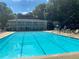 Community swimming pool with lounge chairs at 2631 Gladstone Ter, Woodstock, GA 30189