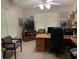 Home office with built-in desk and ample storage at 2631 Gladstone Ter, Woodstock, GA 30189