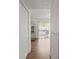 Hallway with sliding glass door leading to patio at 6584 Sleepy Hollow Ln, Morrow, GA 30260
