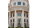 Forsyth County Courthouse with classical architecture and a statue of Lady Justice at 615 Skytop Dr, Cumming, GA 30040