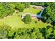 Aerial view showing home's location and yard size at 725 Holland Rd, Powder Springs, GA 30127