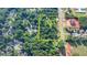 Aerial view of property showing house and large lot at 5690 Abbotts Bridge Rd, Johns Creek, GA 30097