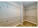 Large walk-in closet with wire shelving at 200 Etris Grove Ct, Roswell, GA 30075