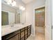 Bathroom with double vanity, and shower/tub combo at 200 Etris Grove Ct, Roswell, GA 30075