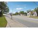 Quiet street with houses and businesses at 5665 Austell Powder Springs Rd, Austell, GA 30106