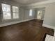Spacious living room with hardwood floors and fireplace at 916 Cascade Sw Rd, Atlanta, GA 30311