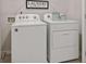 Bright laundry room with washer and dryer at 101 Chestnut Trce # 14, Hapeville, GA 30354