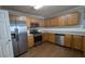 Well-equipped kitchen with stainless steel appliances and granite countertops at 3008 Summer Breeze Dr, Villa Rica, GA 30180