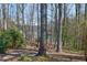 Peaceful wooded lot offering scenic views of a lake at 6619 Bass Cir, Buford, GA 30518