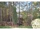 View of a wooded area with tall pine trees at 1007 Sycamore Ln, Villa Rica, GA 30180