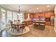 Modern kitchen with an island, stainless steel appliances, and wood cabinets at 258 Chadwyck Ln, Canton, GA 30115