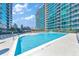 Inviting outdoor pool area perfect for relaxation and recreation at 943 Peachtree Ne St # 716, Atlanta, GA 30309