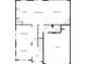 Main floor plan including kitchen, living room, and garage at 368 Madison Grace Ave, Mcdonough, GA 30252