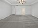 Main bedroom with ceiling fan and carpet at 368 Madison Grace Ave, Mcdonough, GA 30252