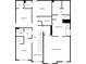 Second-story floor plan featuring 3 bedrooms, 2 baths, and laundry at 368 Madison Grace Ave, Mcdonough, GA 30252