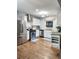 Modern kitchen with stainless steel appliances and hardwood floors at 3242 Bonway Dr, Decatur, GA 30032