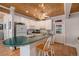 Kitchen with white cabinets and a breakfast bar at 1170 Lowell Rd, Carrollton, GA 30116