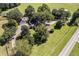 Aerial view of home, barns, pool and large property at 1170 Lowell Rd, Carrollton, GA 30116