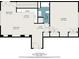 Floor plan showcasing a condo with a living room, kitchen, and bedroom at 1170 Lowell Rd, Carrollton, GA 30116