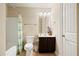 Full bathroom with tub shower combo at 4550 Fernbrook Pl, Cumming, GA 30040