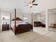 Spacious main bedroom with high ceilings and sitting area at 4550 Fernbrook Pl, Cumming, GA 30040