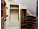 Custom built-in closet with shelves and hanging rods at 490 Hill Se St, Atlanta, GA 30312