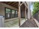 Covered patio perfect for relaxing outdoors at 1017 Brandsford Nw St, Atlanta, GA 30318