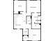 Second floor layout featuring primary bedroom, two additional bedrooms, and two bathrooms at 3227 Diamond Blf, Union City, GA 30291