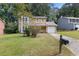 Two-story house with tan siding, visible from the front yard at 3274 Forette Ln, Lithonia, GA 30038