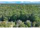 Aerial view of the house amongst surrounding trees and houses at 110 Dunning Keep, Covington, GA 30016