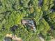 Aerial view of property showing lot size of 0.47 acres at 5775 Lakeshore Dr, Buford, GA 30518