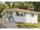 Ranch home with light brick exterior and blue shutters at 822 Gertrude Nw Pl, Atlanta, GA 30318