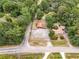 Aerial view of property showing house and outbuildings at 1352 E Atlanta Rd, Stockbridge, GA 30281