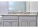Double vanity bathroom with granite countertop at 6186 Ripple Way # 84, South Fulton, GA 30349
