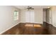 Spacious bedroom with hardwood floors and double closets at 3523 Se Garfield Se Way, Atlanta, GA 30354