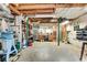 Large basement garage, perfect for a workshop or storage at 3216 Guynelle Dr, Marietta, GA 30066