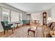 Spacious living room features hardwood floors, large windows, and ample seating at 3216 Guynelle Dr, Marietta, GA 30066