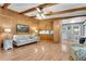 Spacious living room with hardwood floors, wood paneling, and a cozy seating area at 3216 Guynelle Dr, Marietta, GA 30066