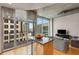 Open concept living room with city views at 943 Peachtree Ne St # 1605, Atlanta, GA 30309