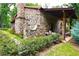 Stone house exterior with covered porch and landscaping at 1625 Brushy Mountain Rd, Rockmart, GA 30153