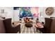 Living room with comfy seating and floral wall art at 58 Peachtree Memorial Nw Dr # 1, Atlanta, GA 30309
