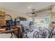 Garage with bikes, storage, and an open door at 217 Maple Nw St, Atlanta, GA 30314