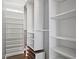 Well-organized walk-in closet with ample shelving at 3060 Pharr Court North Nw # 317, Atlanta, GA 30305